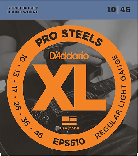 D'Addario EPS510 XL PRO STEEL   , 10-46