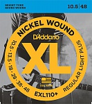 :D'Addario EXL110+ Nickel Wound    , Regular Light Plus, 10.5-48